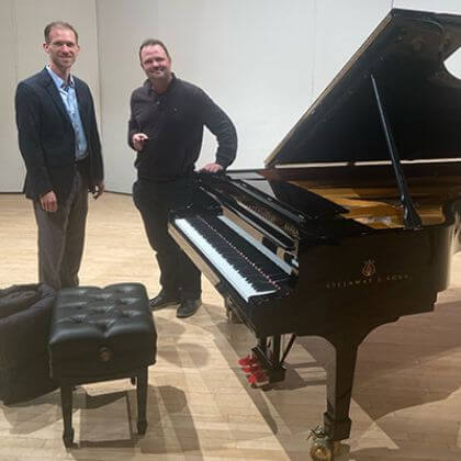 UMKC Conservatory Purchases Two New Steinway Pianos